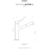 Kuhinjska armatura Schock ALTOS 529120 Puro