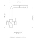 Kuhinjska armatura Schock VITUS 560120 EDM